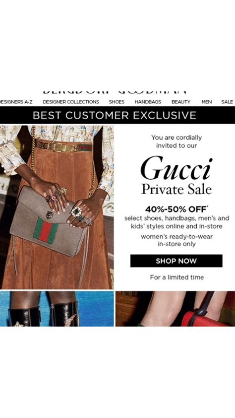 gucci private sale 2023|where is the gucci outlet.